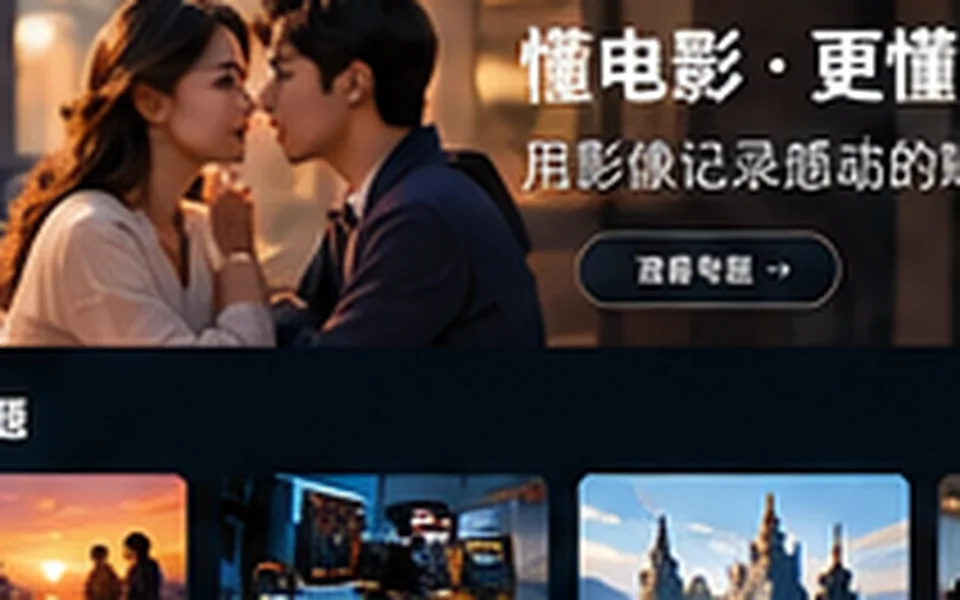 高清观影与家庭影音主题影视场景